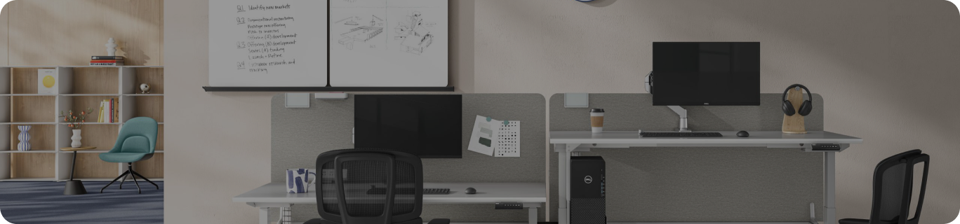 Large-scale height adjustable desk deployments